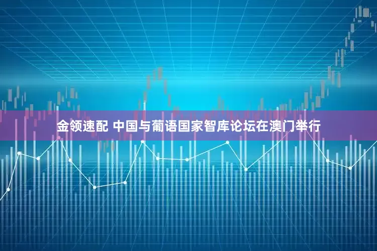 金领速配 中国与葡语国家智库论坛在澳门举行